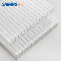 Roofing 100% Lexan Resin 16mm Uv Clear Triple Wall Polycarbonate Sheet